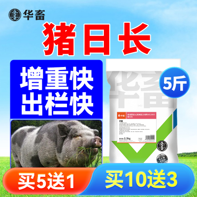 华畜猪日长猪用催肥增重疯长诱食开胃拉大骨架早出栏兽用五斤装