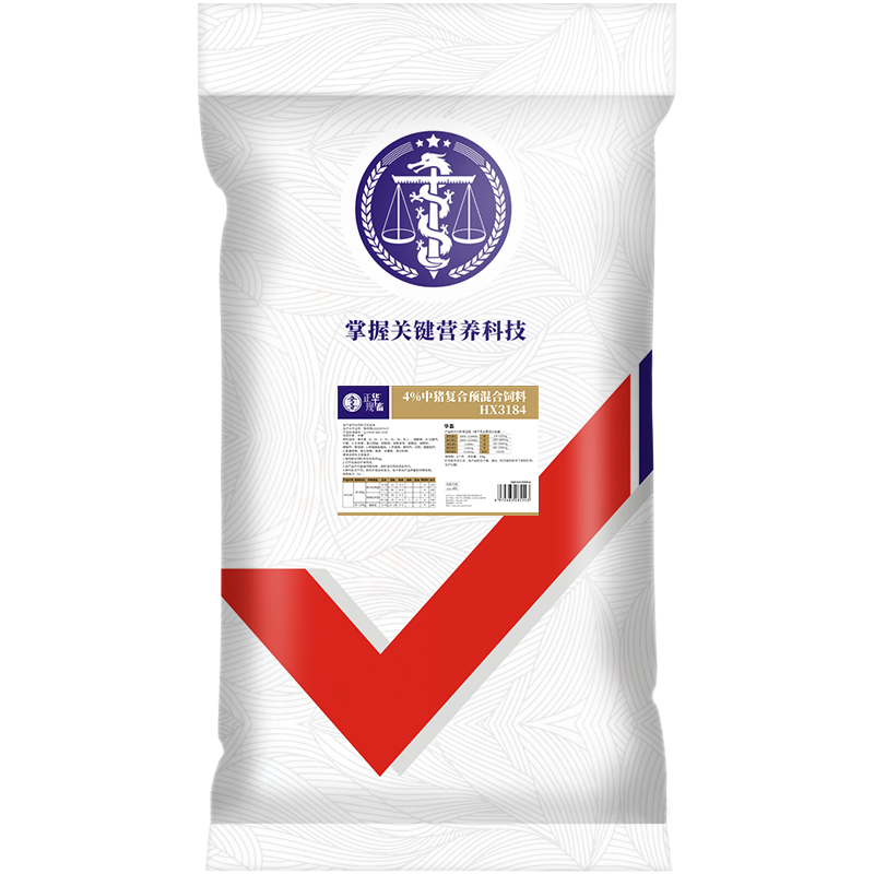 华畜2%中猪育肥猪用预混料批发
