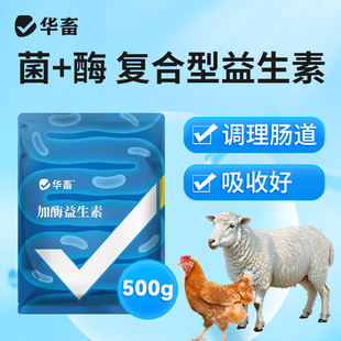 华畜益生菌兽用加酶益生素猪牛羊禽鸡养殖增重畜用催肥X