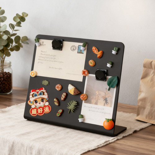 台式磁吸留言板记事板可反复擦写