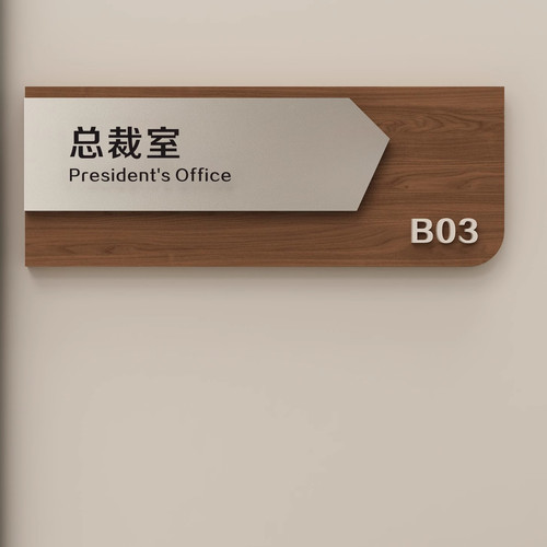 办公室门牌号码牌