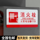 亚克力消防安全标识牌全套定制消防栓标志牌灭火器提示牌消火栓使用方法说明贴纸消防箱安全标语消防箱警示牌