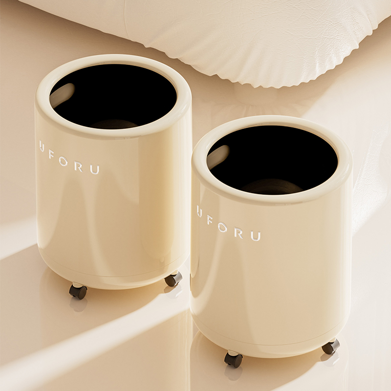带轮垃圾桶家用客厅轻奢高档