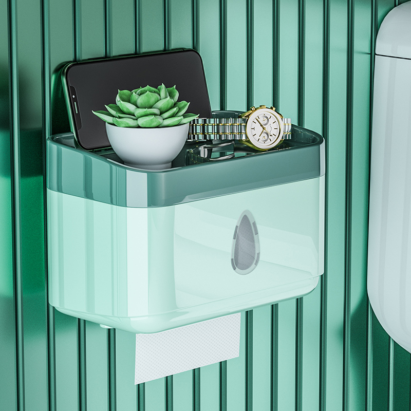 卫生间纸巾盒厕所抽纸盒壁挂式