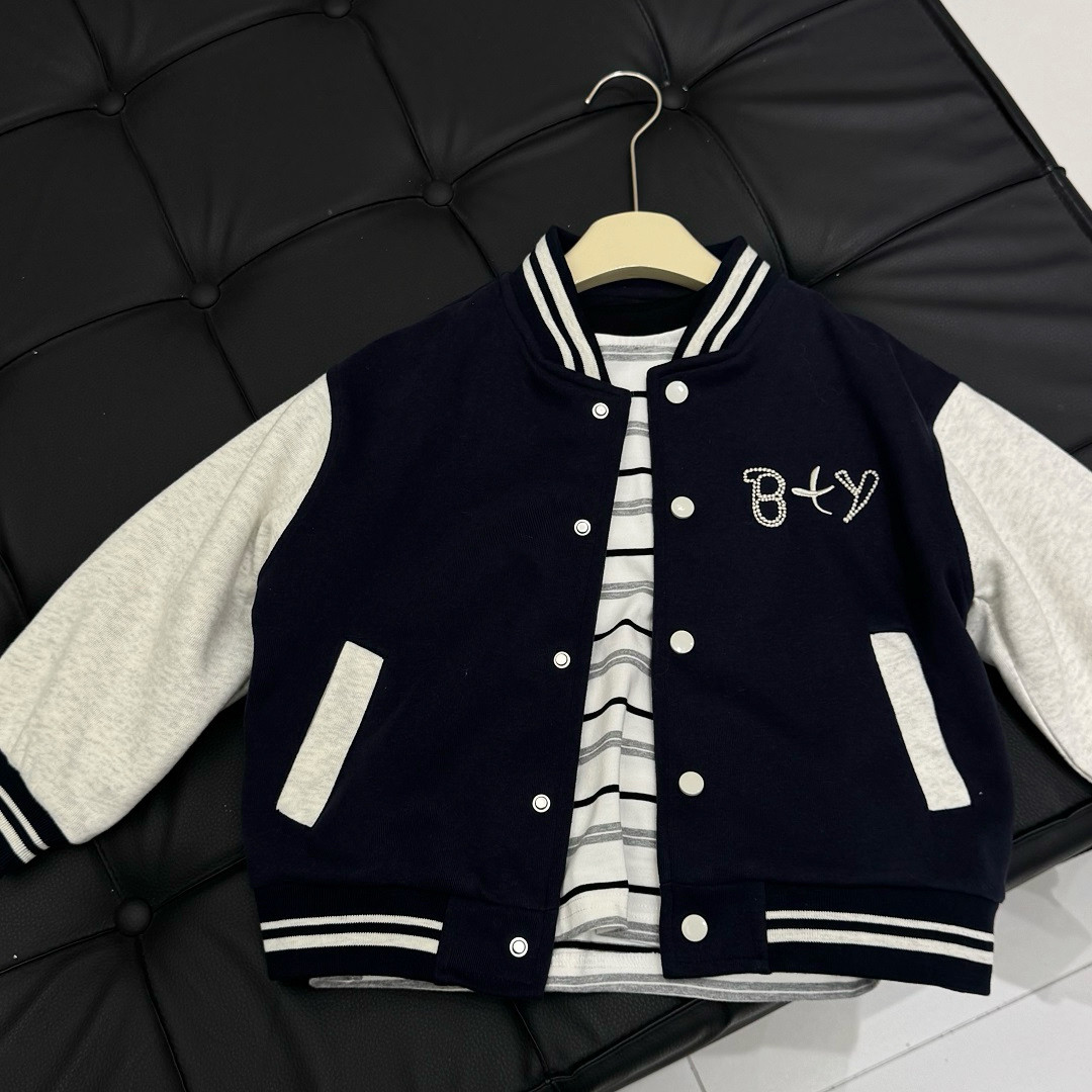 男童棒球服外套2026春装儿童宽松立领休闲拼色洋气夹克上衣开衫,童装/婴儿装/亲子装,普通外套,淘宝优惠券,粉丝福利购,淘宝优惠卷