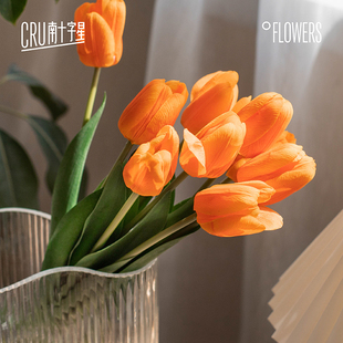 饰花艺摆件 郁金香仿真花摆件客厅高档假花摆设装 南十字星 ins保湿
