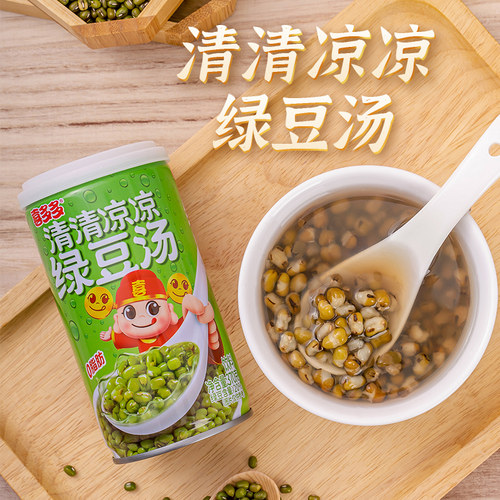 喜多多绿豆汤罐头370g