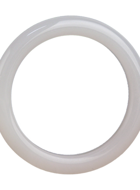 和田玉羊脂白玉手镯女款玉石