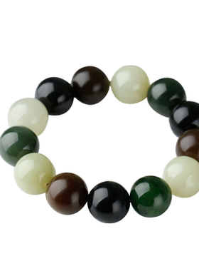 和田玉手链男款玉石多宝手串