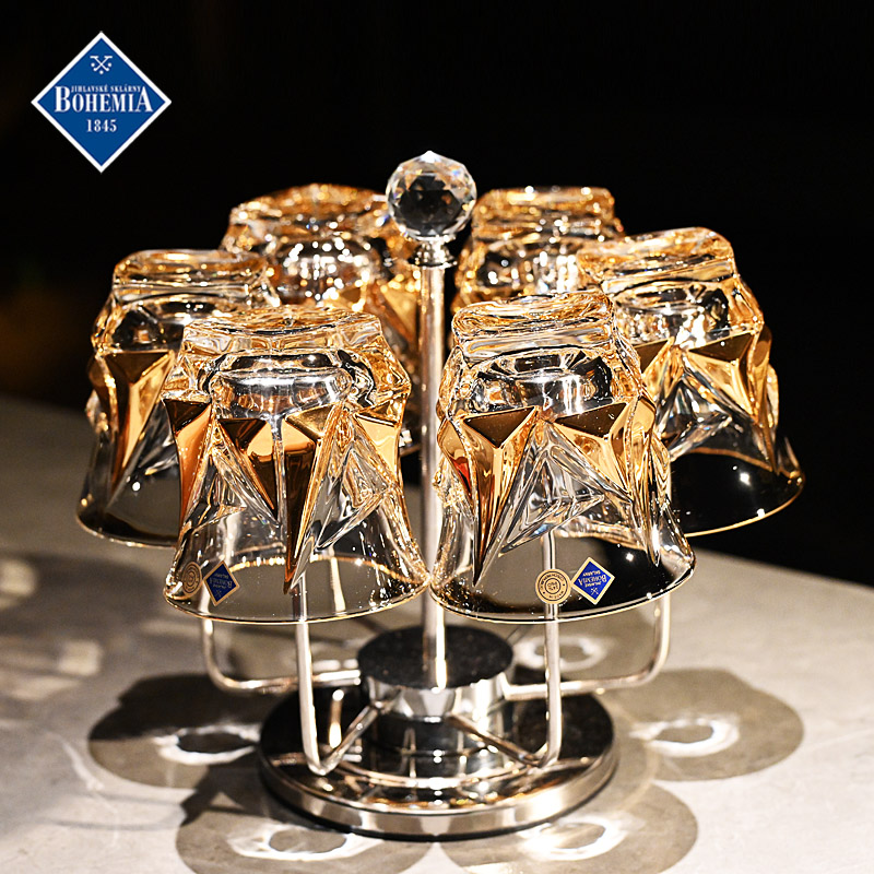 捷克BOHEMIA进口水晶玻璃威士忌