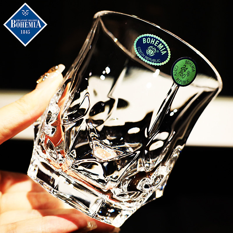 捷克进口水晶玻璃威士忌杯牛奶果汁可乐杯家用洋酒杯饮料杯子套装,餐饮具,洋酒/威士忌杯,淘宝优惠券,粉丝福利购,淘宝优惠卷