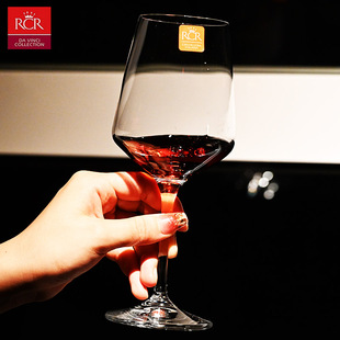 意大利RCR水晶玻璃红酒杯架子高端红酒杯子套装 家用醒酒器高颜值