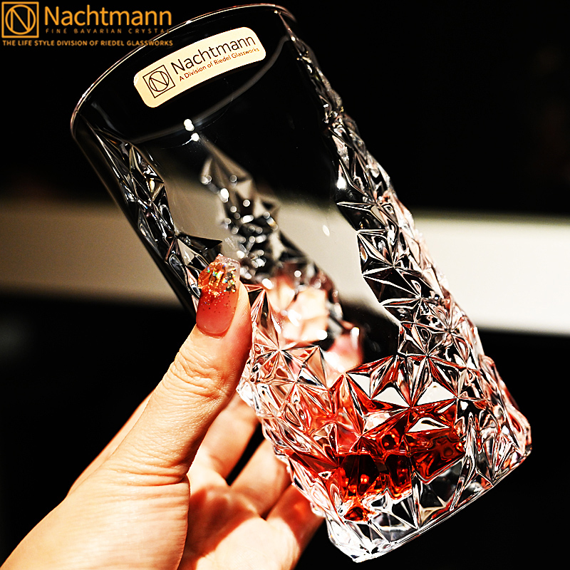 德国进口nachtmann水晶玻璃威士忌洋酒杯啤酒杯饮料水杯鸡尾酒杯