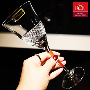 意大利进口水晶玻璃高脚红酒杯香槟杯白红葡萄酒杯子轻奢结婚礼物