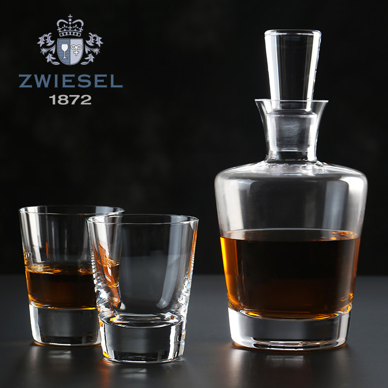 德国进口肖特圣维莎Zwiesel 水晶玻璃威士忌酒樽酒壶威士忌杯套装