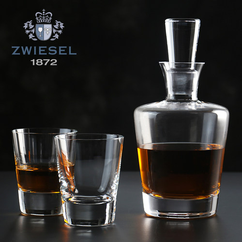 德国进口肖特圣维莎Zwiesel 水晶玻璃威士忌酒樽酒壶威士忌杯套装