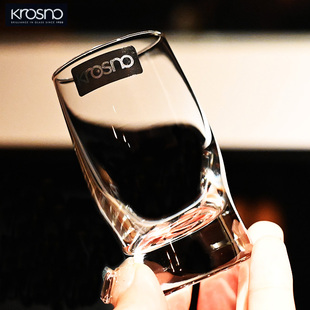 KROSNO进口水晶玻璃酒吧用一两口吞小烈酒杯50ml白酒杯子套装 家用