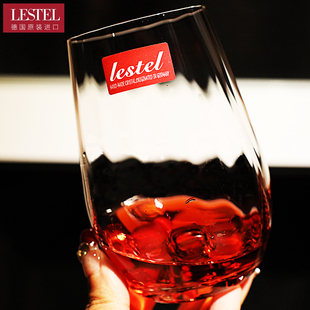 德国进口水晶玻璃O型彩色调鸡尾酒杯高果汁饮料可乐杯花茶水杯子