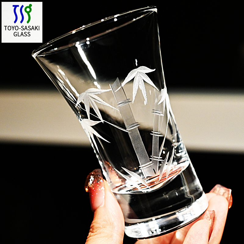 日本佐佐木进口玻璃清酒杯一口吞杯日式烈酒杯白酒杯辛口冰酒盅壶