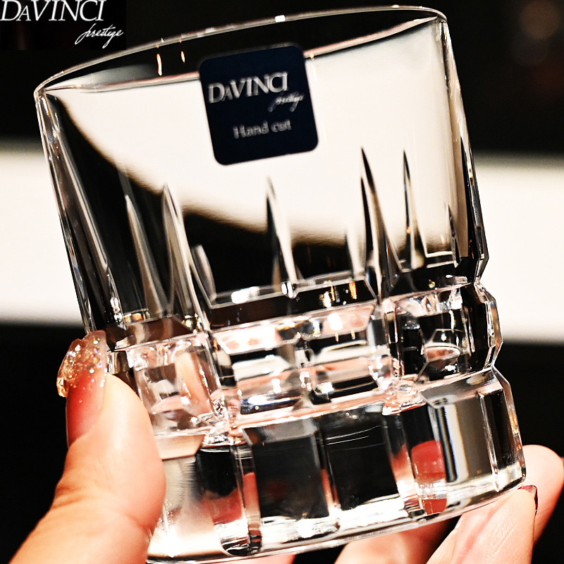 意大利进口水晶玻璃威士忌杯子