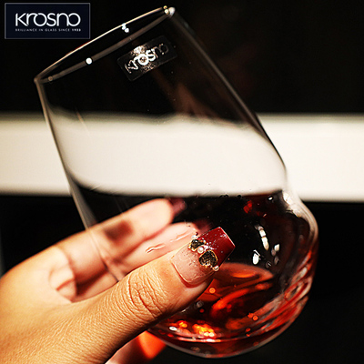 KROSNO进口水晶玻璃鸡尾酒杯
