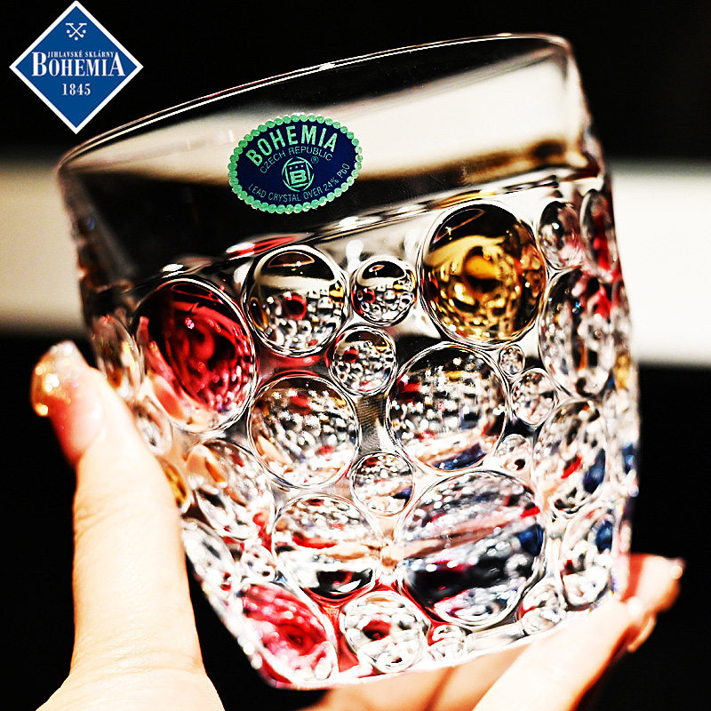 捷克进口水晶玻璃彩色XO威士忌洋酒杯烈酒白兰地酒杯子水杯果汁杯,餐饮具,洋酒/威士忌杯,淘宝优惠券,粉丝福利购,淘宝优惠卷