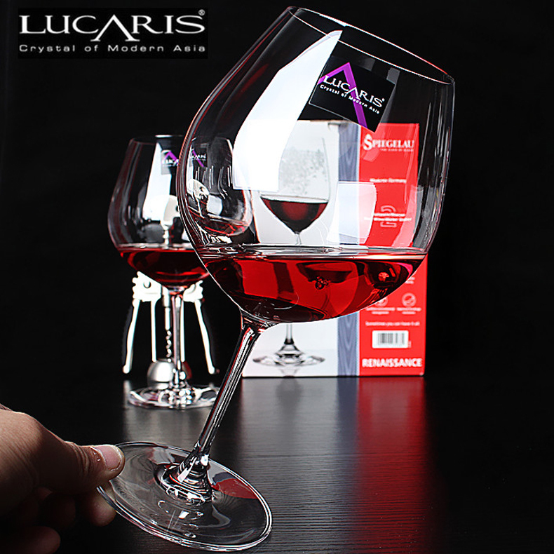 原装进口lucaris水晶玻璃红酒杯 高脚杯 大号葡萄酒杯子 酒杯