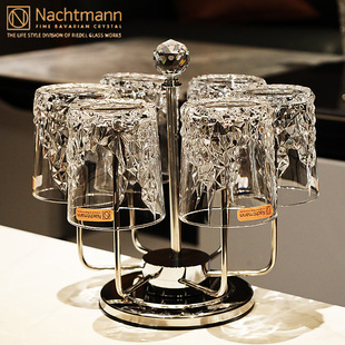 德国Nachtmann进口轻奢水晶玻璃威士忌洋酒啤酒杯饮料水杯子套装