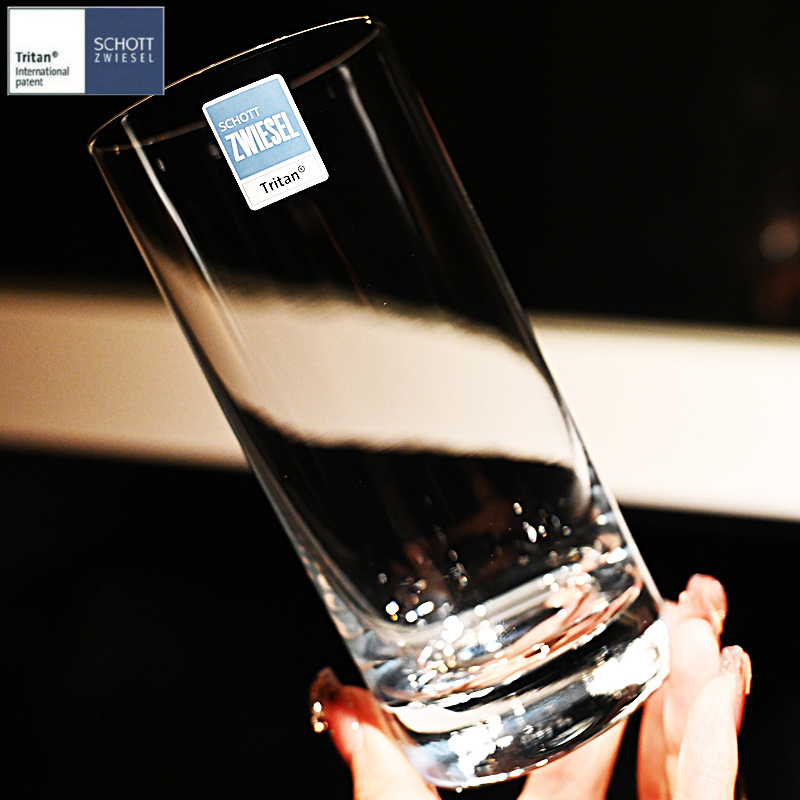 德国进口schott水晶玻璃杯啤酒杯饮料水杯绿茶杯XO威士忌杯洋酒杯