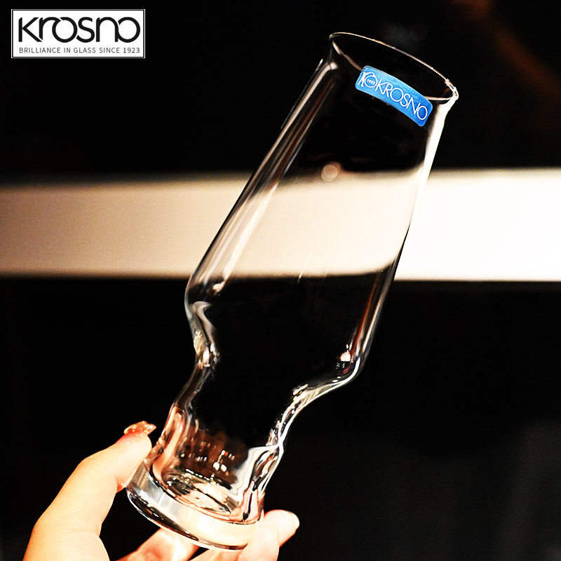 KROSNO欧洲进口水晶玻璃IPA啤酒杯餐厅用淡色艾尔精酿啤酒杯400ml,餐饮具,啤酒杯,淘宝优惠券,粉丝福利购,淘宝优惠卷