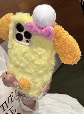 网红适用华为nova13pro毛绒小众12/11/9se手机壳magic6pro/5/4/3可爱荣耀play8T/7t/6C/5t冬x60i饼饼x60可爱