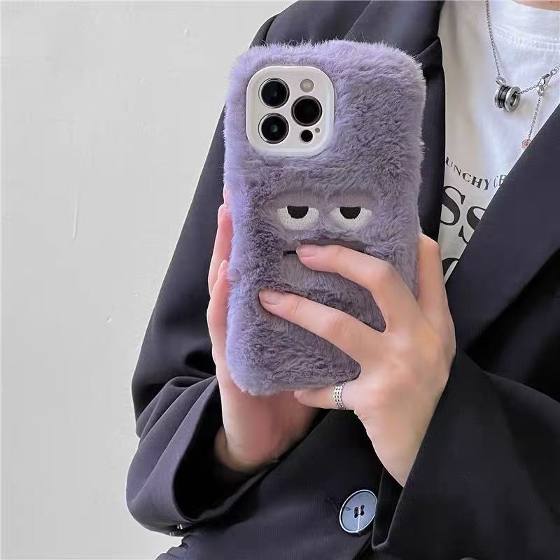 A5X抖音同款oppoA3pro/a3X/A2m拽表情k12/A58x手机壳OPPOFindx9/8/7毛绒OPPO Reno14pro+/13/12/11软A6A5个性
