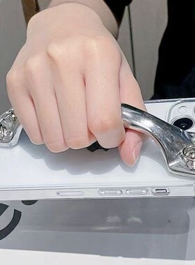 门把手gt7/v50s/gt3抽象gt2/V30奇葩v60s/OPPO真我gtneo6se搞笑手机壳v70整蛊realme15pro+/12/10s好玩V13v11