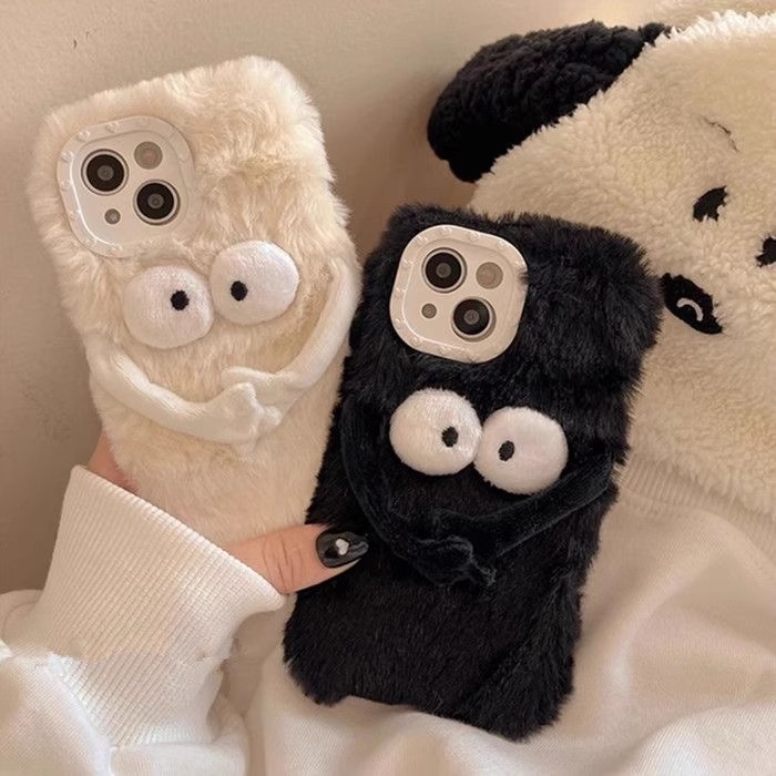 抖音同款oppoA3pro/a3X/A2m磁吸k12/A58x手机壳煤球OPPOFindx8/7/6毛绒OPPO Reno14pro+/13/12/11软a5活力