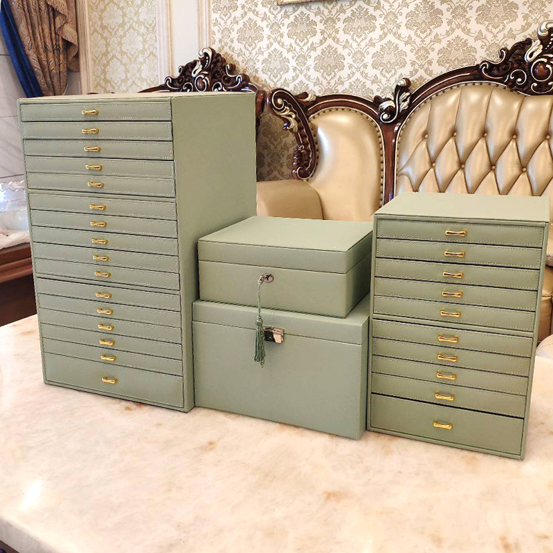 必备饰品收纳首饰盒高级感12十层