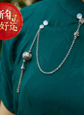 古风压襟国潮吉祥如意挂件挂坠复