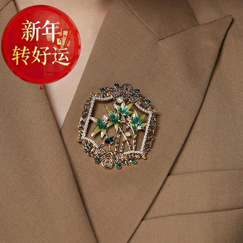 国潮中国风胸针领针女网红别针扣