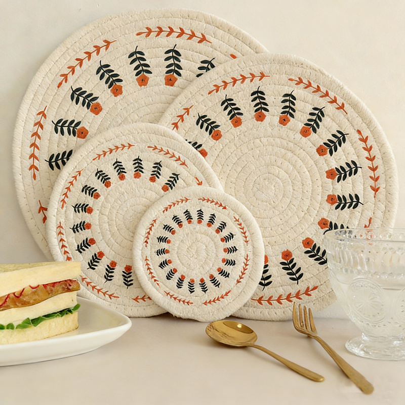 隔热垫防烫餐垫桌垫耐高温碗垫砂锅垫家用高级感菜盘子垫杯垫佰1,餐饮具,餐垫,淘宝优惠券,粉丝福利购,淘宝优惠卷