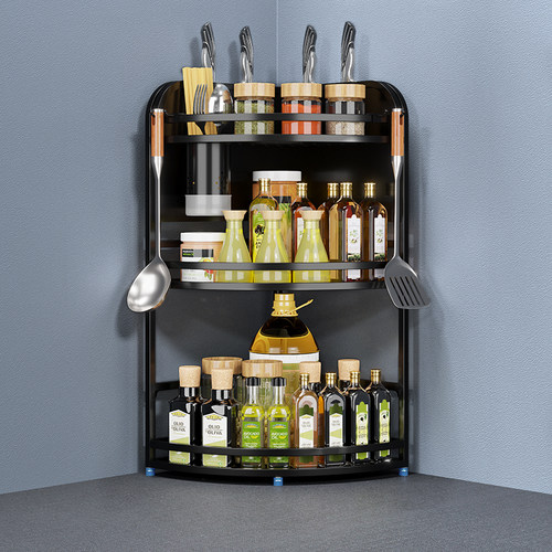 免组装不锈钢调料架筷子刀收纳盒