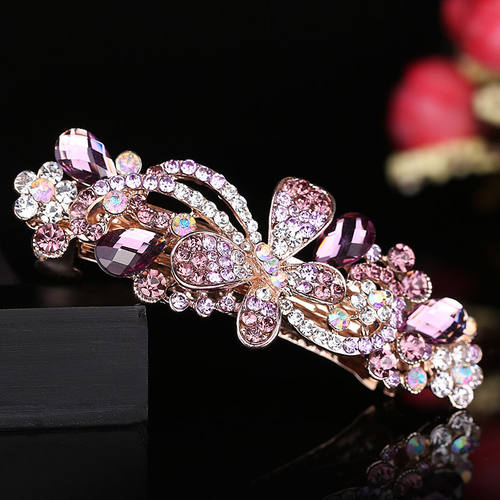 其他大号发夹韩国水钻马尾弹