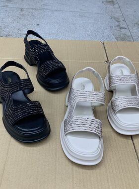 休闲时尚松糕夏季新款休闲凉鞋