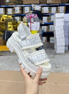 糖果色增高舒适女鞋夏季新款