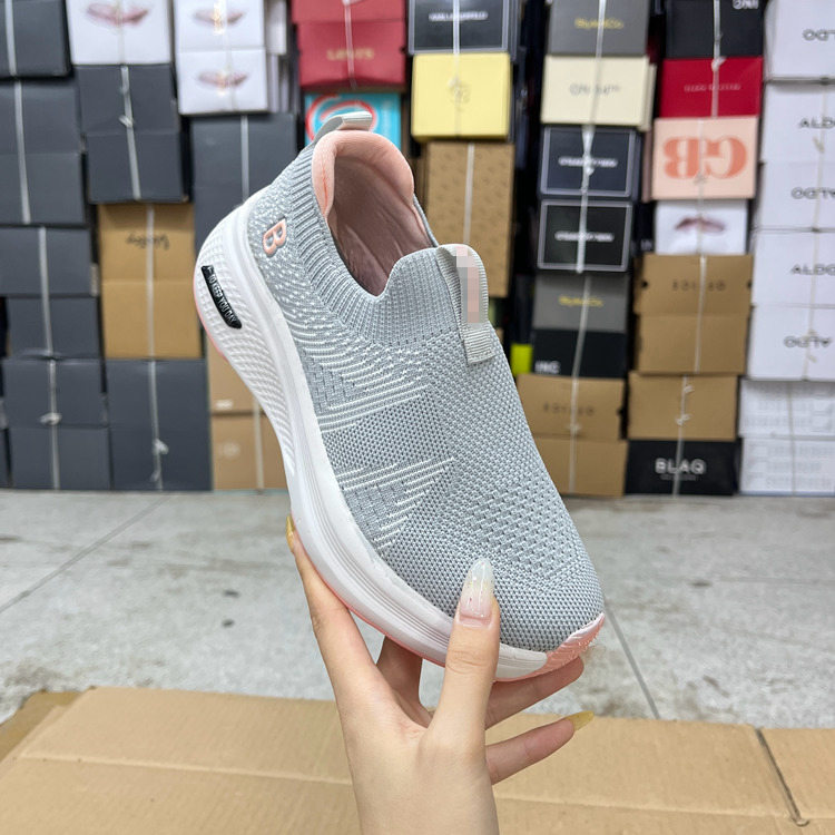 外贸原单女鞋新款时尚shoes工厂清仓厚底休闲透气网面运动鞋单鞋