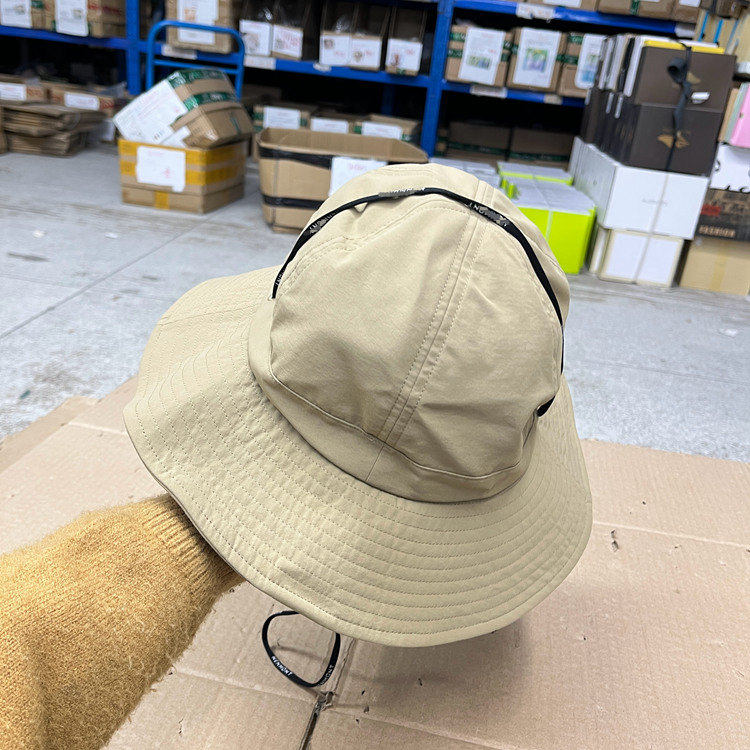 外贸原单帽子新款户外休闲防紫外线大帽檐遮阳防晒帽渔夫帽盆帽