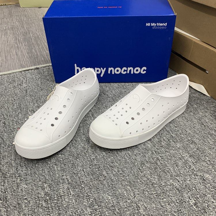 外贸原单运动风凉鞋洞洞鞋防滑休闲镂空沙滩鞋低跟纯色日常百搭,女鞋,时装凉鞋,淘宝优惠券,粉丝福利购,淘宝优惠卷