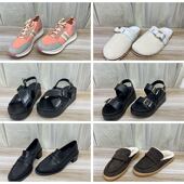 Shoes外贸原单杂款 单鞋 真皮36码 女鞋 Lady 百搭一字扣凉鞋 独码 时尚