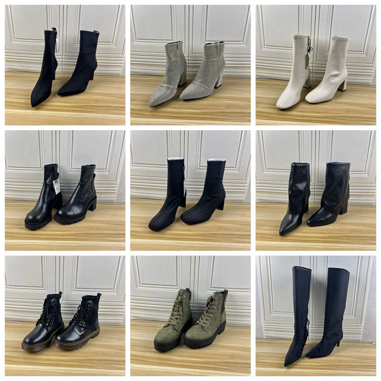 外贸原单38码杂款女靴独码福利特惠断码时尚舒适厚底长筒靴短靴