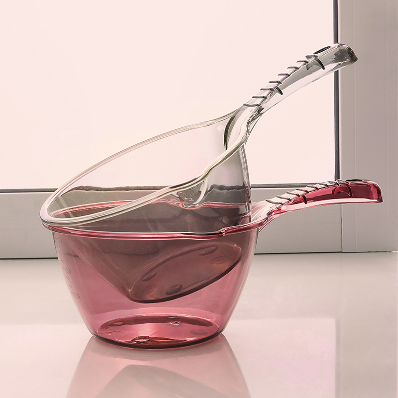 厨房加厚塑料水勺洗澡舀子创意