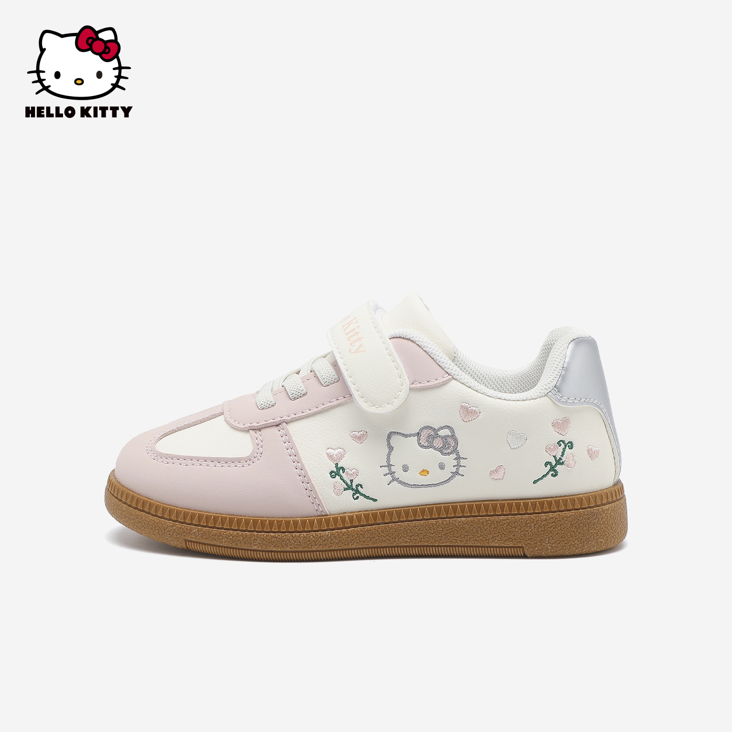 hellokitty童鞋女童板鞋儿童德训鞋2025秋季新款小女孩百搭休闲鞋