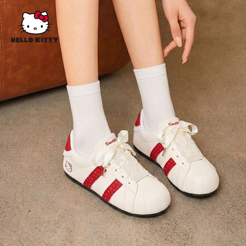 凯蒂猫童鞋女鞋运动鞋秋季2026新款亲子鞋学生爆款百搭女童德训鞋